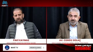 Paki Kaymaz amp Av Cengiz Gülaç ile SANSÜRSÜZ [upl. by Ahcsap]