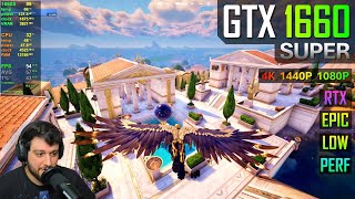 GTX 1660 SUPER  Fortnite Chapter 5 [upl. by Nevanod]