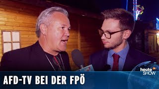 UndercoverReporter Fabian Köster bei der FPÖ  heuteshow vom 04102019 [upl. by Martsen]