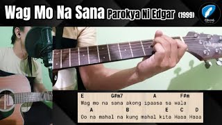 Wag Mo Na Sana  Parokya Ni Edgar  OGT Covers  Guitar Chords Tutorial With Lyrics [upl. by Leuqim]