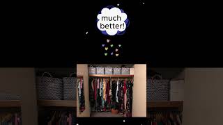 How to reset and organise your wardrobe for spring organisation declutter professionalorganiser [upl. by Lleraj]