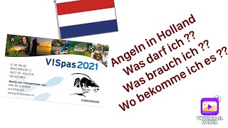 Vispas  Angeln in Holland  Wo bekomme ich den Angelschein  Karpfen Ultras  Tagebuch 65 [upl. by Inverson]