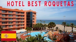 Hotel Best Roquetas drone Roquetas de Mar Costa de Almeria Spain [upl. by Natrav]