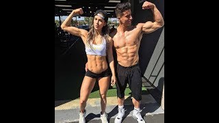 Anllela Sagra Hitting up Gym with Tomas Echavarria Couple Workout Goals [upl. by Eniliuqcaj]