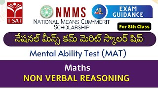 NMMS Scholarship Exam  MAT  Maths  Non Verbal Reasoning  TSAT [upl. by Marc]