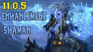 Enhancement Shaman 1105 PvP Guide The War Within [upl. by Egap]