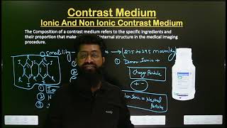 Ionic amp Non Ionic Contrast Media  Monomer amp Dimer  Part 4  In Hindi  Radiology Contrast [upl. by Vanna]