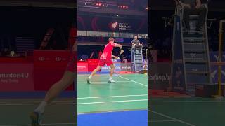 Watching Viktor Axelsen Playon at Victor Denmark Open 2024 badminton denmarkopen badmintonplayer [upl. by Etsyrk]