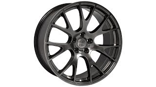 DG15 Hyper Black Rims for Dodge amp Chrysler Hellcat style [upl. by Inafetse]