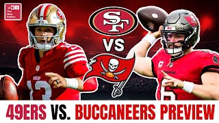 49ers trade deadline  Buccaneers preview [upl. by Emmalynn]