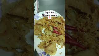 Gagal diet ‼️ dibuang sayang adayinmylife shortvideo taiwan viralvideo [upl. by Soalokcin]