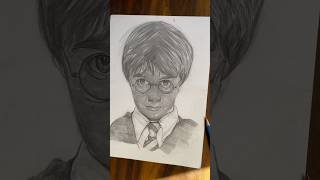 Pencil Sketch Harry Potter harrypotter art shorts [upl. by Ameerak]