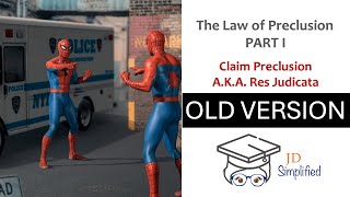 Complete Lesson on Claim Preclusion Res Judicata  Federal Civil Procedure  How to do the analysis [upl. by Atoiganap]