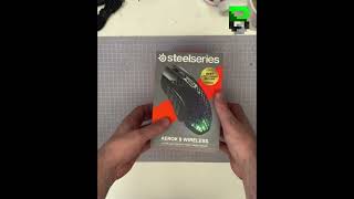 Steelseries Aerox 9 Wireless Weight and Unboxing [upl. by Esimaj676]