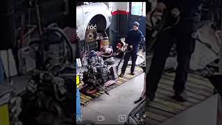 Epic Fail in the Garage Mechanics’ Wildest amp Funniest Moments 🛠️😂 [upl. by Lyret]