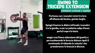 Swing to triceps extension [upl. by Nitsrek]