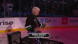 Robby Krieger of The Doors plays the National Anthem  2021 [upl. by Yate]