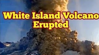 White Island Eruption Alert Level Raised New Zealand IndoPacific Ring Of Fire [upl. by Ikairik]