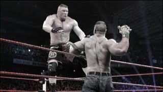 John Cena vs Brock Lesnar Extreme Rules Match highlights [upl. by Dom605]