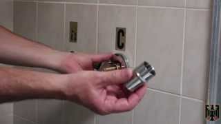 Price Pfister S10330 Shower Faucet Rebuild [upl. by Aekahs934]