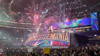 WWE WrestleMania 38 Opening Pyro [upl. by Lucita305]