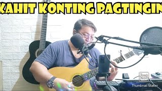 KAHIT KONTING PAGTINGIN  Ric Segreto JUNKERS ACOUSTIC COVER [upl. by Odraude625]