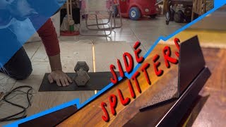 Making Aggressive Side Splitters for Subaru Impreza DIY [upl. by Myrtle]