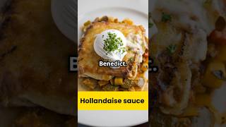 Hollandaise sauce making for egg Benedict  viral video 🤮 [upl. by Nnalorac]