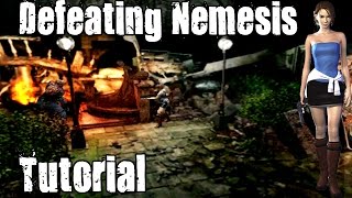 Resident Evil 3 Tutorial Defeating Nemesis Easiest Way [upl. by Yssor]