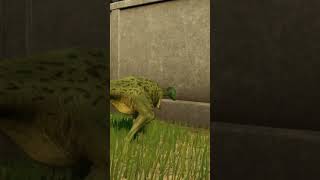 Dryosaurus attack wall  JWE2 JPOG mod [upl. by Blim]