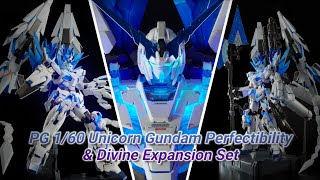 PG 160 Unicorn Gundam Perfectibility amp Divine Expansion Set [upl. by Verda710]