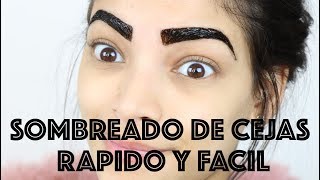 Cejas Hermosas  Sombreado de cejas FACIL Y RAPIDO l Cukismakeup [upl. by Eelirrem571]