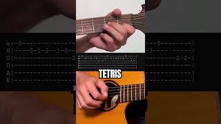 How to play Tetris theme song on guitar [upl. by Otilia]