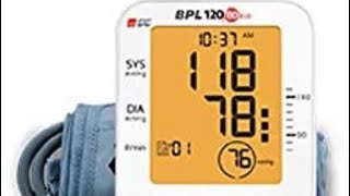 BPL Automatic Blood Pressure Monitor BPL 12080 B10 White [upl. by Eerat]