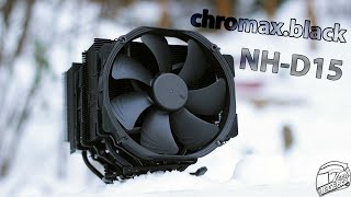 Noctua NHD15 chromaxblack Review  The Best Just Got Better [upl. by Lleira]