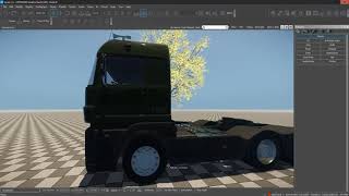 Cryengine Model  Big Truck [upl. by Linnette]