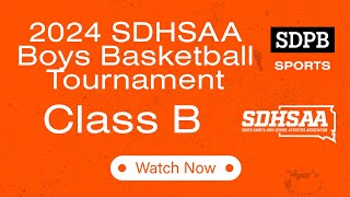 2024 SDHSAA Class B Boys Basketball Opening Round Noon amp 145PM  SDPB [upl. by Blaseio]