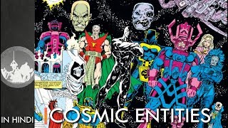 Who Are The Cosmic Entities Of Marvel Universe  Explained In HINDI  Marvel Comics [upl. by Ceil]