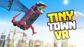 MEGA DRAGON JOINS THE BATTLE  Tiny Town VR Gameplay Part 10  VR HTC Vive Gameplay [upl. by Irab]