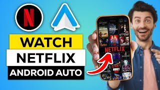 How To Watch Netflix on Android Auto 2024 [upl. by Aimat]