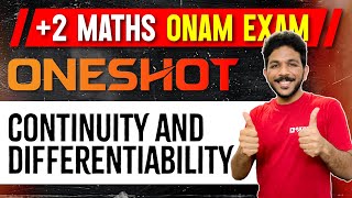 2 Maths Onam Exam  Chapter 5  Continuity And Diffrentiability  Oneshot  Exam Winner plus 2 [upl. by Ennoryt613]