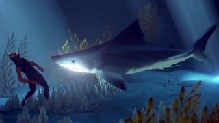 ABZÛ Gameplay Trailer E3 2014 PS4 [upl. by Aicirtal]