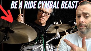 The Secret to Playing The Ride Cymbal Like Vinnie Neil Peart and Jeff Porcaro [upl. by Saddler]