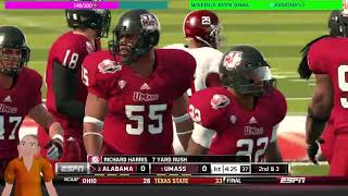 YEAR 2061 UMass Viewer Dynasty NATIONAL TITLE vs 2 Alabama OFFSEASON NEW PLAYER ADDITIONS [upl. by Onileva]