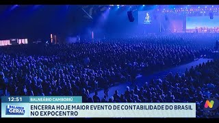 Maior congresso de contabilidade do Brasil encerra hoje em Balneário Camboriú [upl. by Briney271]