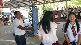 The Gideons International Bible Distribution scripture blitz at Tarlac National High School [upl. by Alfonzo59]