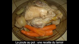 Une recette traditionnelle  la poule au pot [upl. by Burnley692]