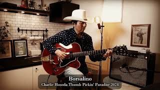 “Borsalino”  Charlie Hosoda Solo Guitar Chet Atkins Style  Gibson 1987 Country Gentleman [upl. by Berthe]