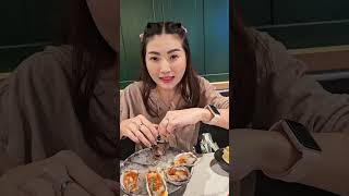 PART 2 Oyster nya masih fresh jadi enak banget 😍🥰 SW Sarwendah Makan Oyster [upl. by Eelitan321]