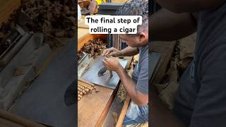 Epic Moment Master Cigar Roller Completes a Perfect Cigar [upl. by Mendelsohn272]